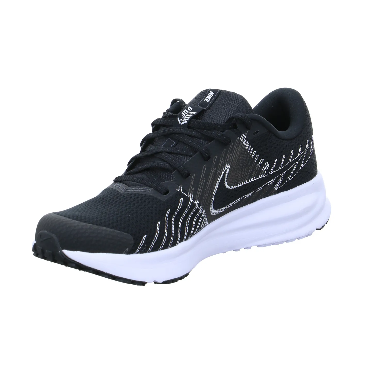 NIKE Running Crossschuhe Schwarz Synthetik
