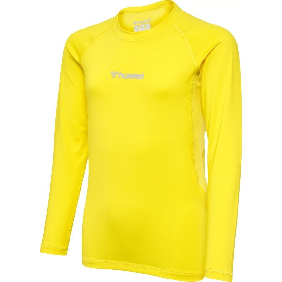 Hummel BL Performance Baselayer Manches Longues - Jaune Enfant
