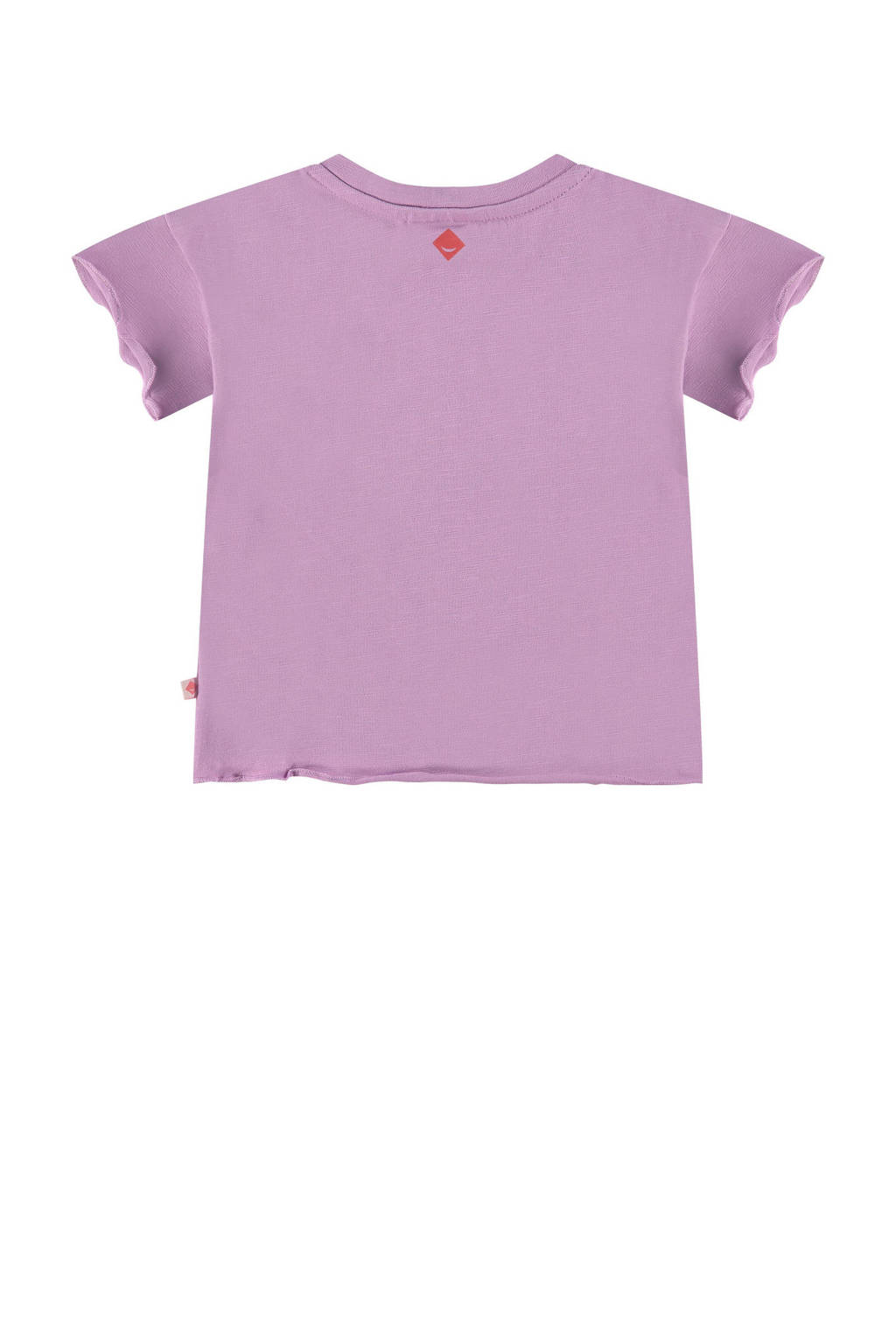 Babyface baby T-shirt met printopdruk paars