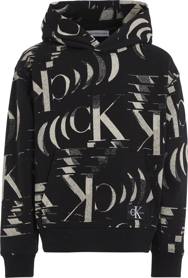Calvin Klein Hoodie with monogram logo 0gk