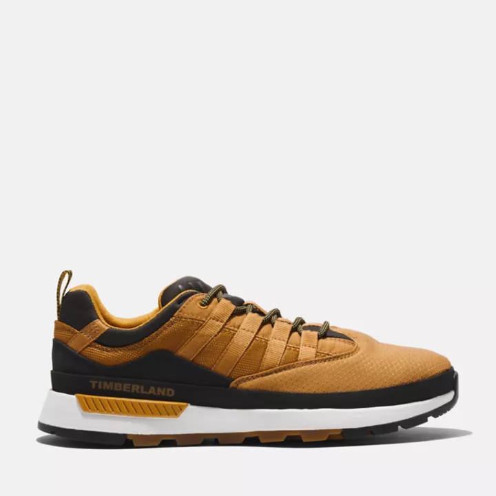 Basket basse à lacets Euro Trekker pour homme en jaune