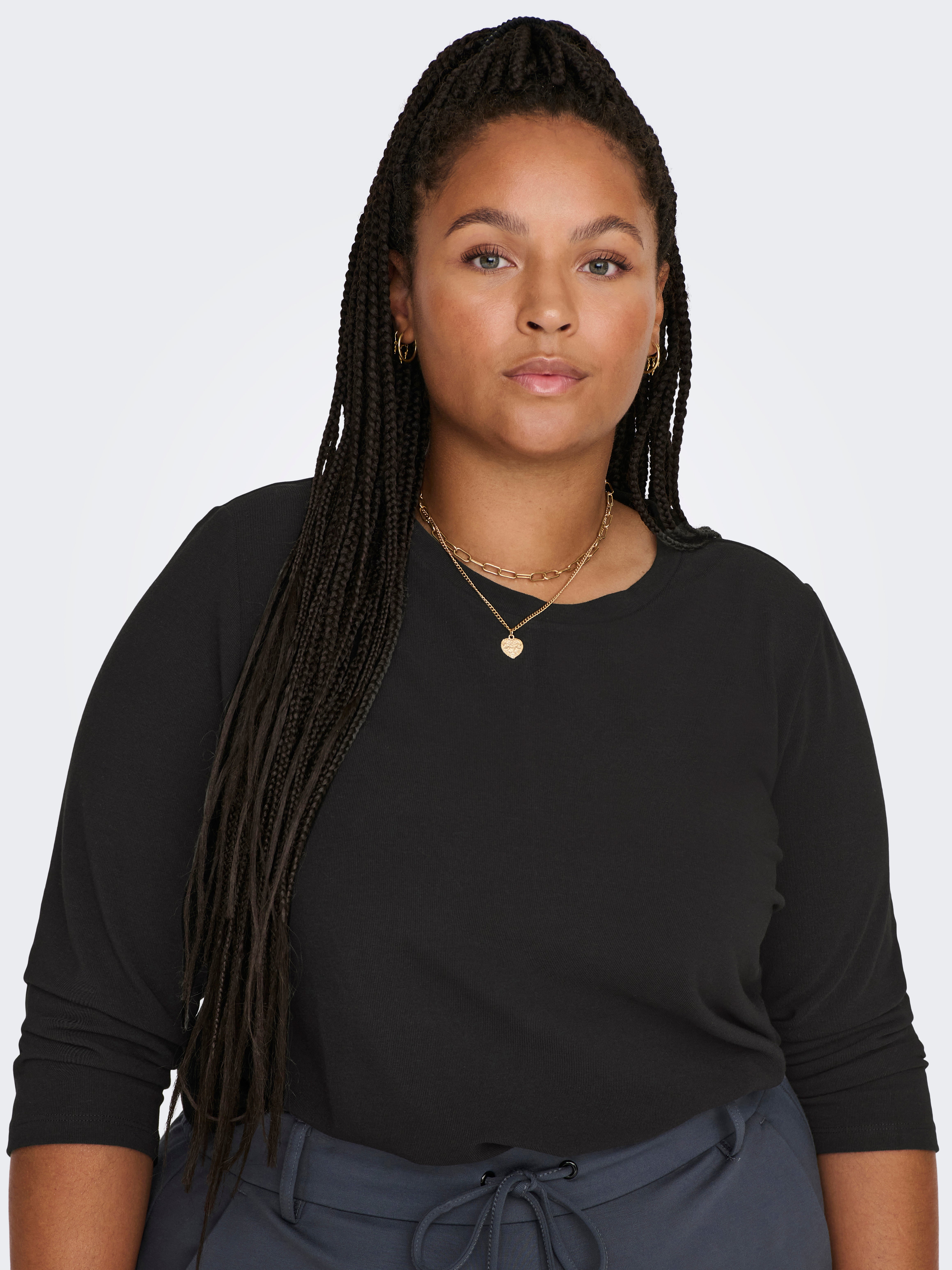 CARLAMOUR Top Black