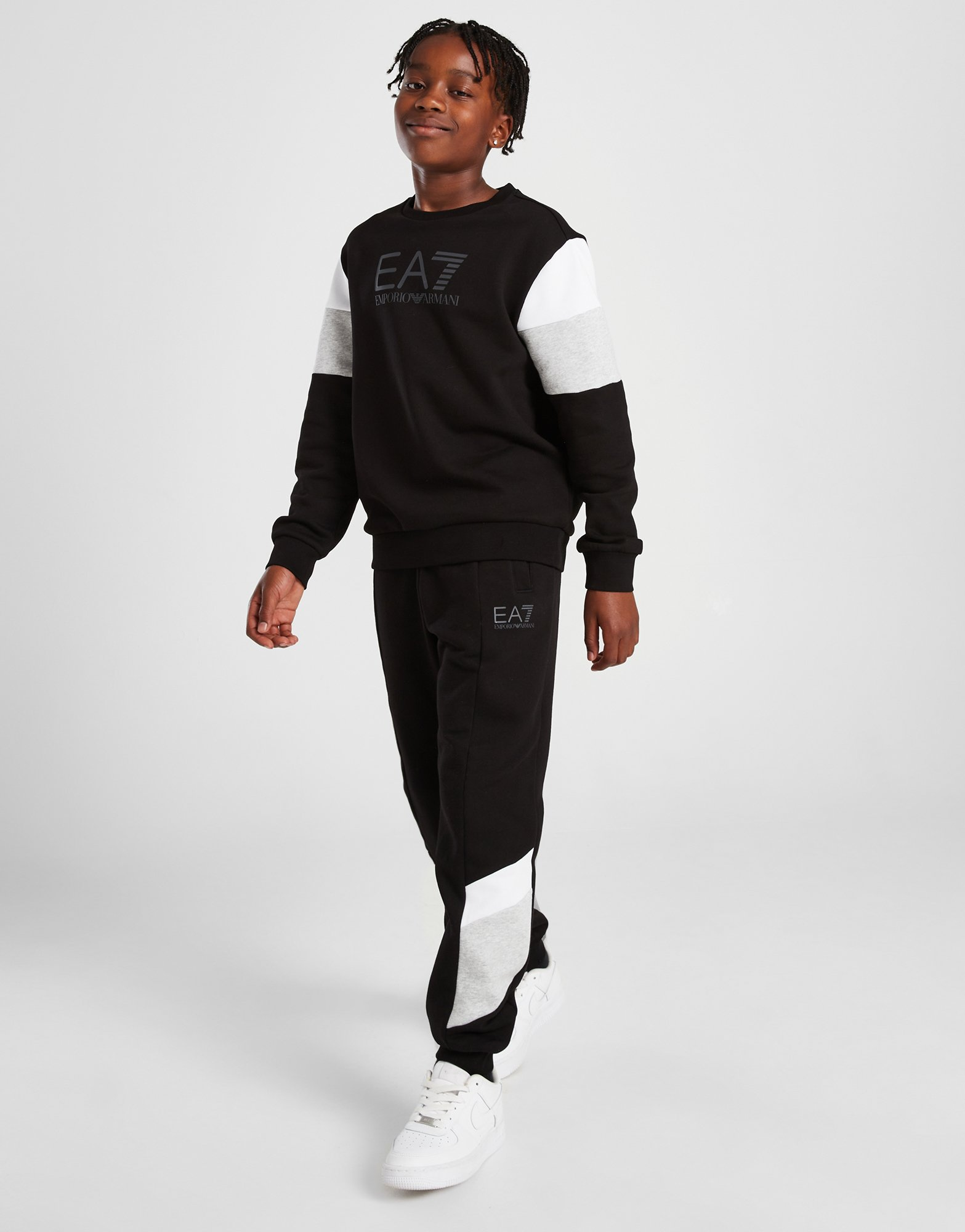 Emporio Armani EA7 Pantalon de jogging Colour Block Junior