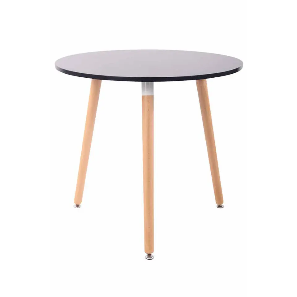 CLP Salontafel Ansgar natura Frame - Hout - zwart
