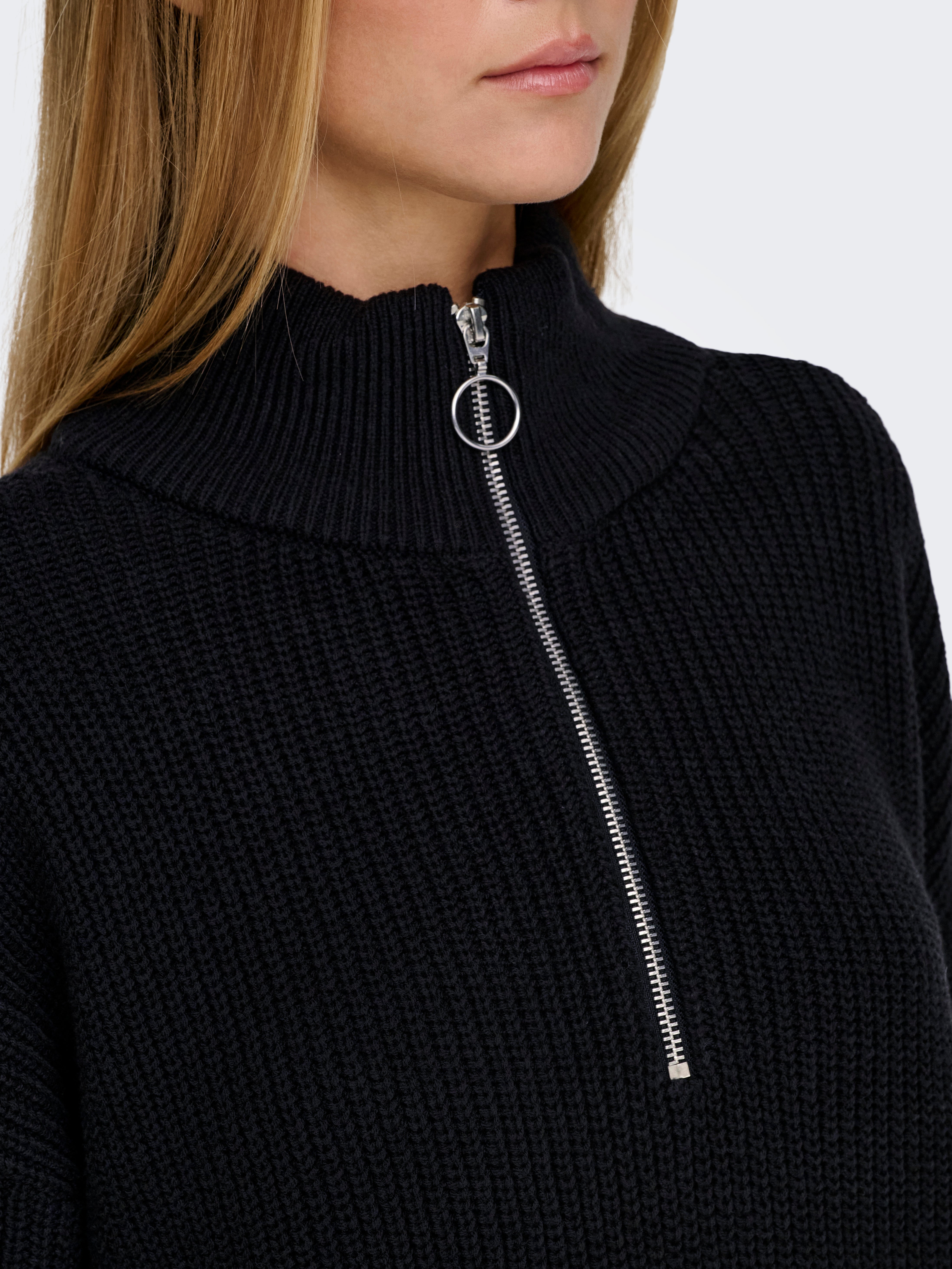 ONLFOLLY Strickpullover Black