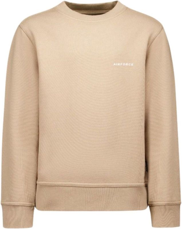Airforce - Basic Casual Sweater - Grijs - Katoen