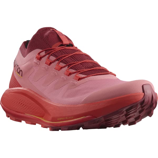 Chaussure trail SALOMON PULSAR TRAIL PRO W TEA ROSE/BIKING RED/BLAZING ORANG
