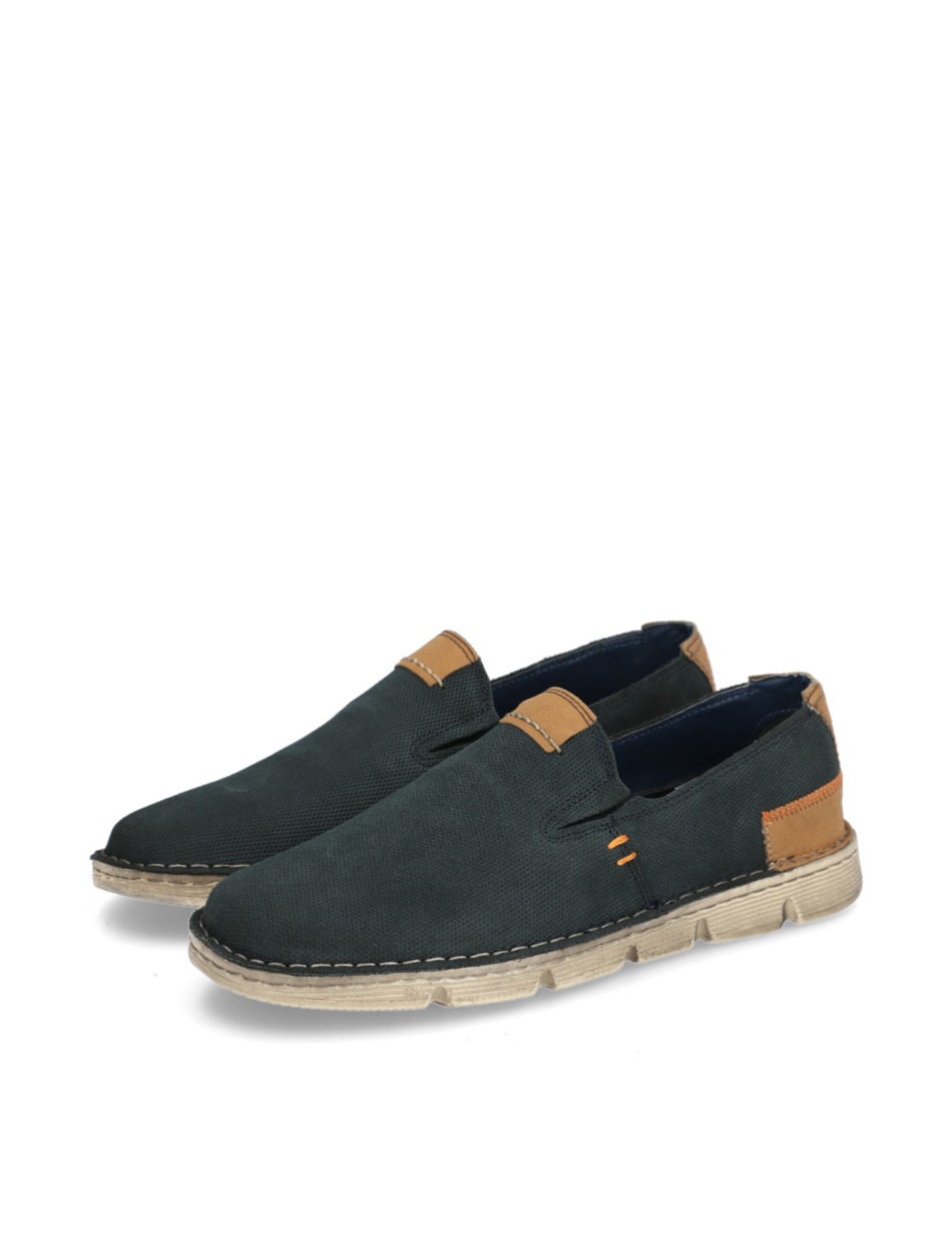 Veloursleder Slipper klassisch