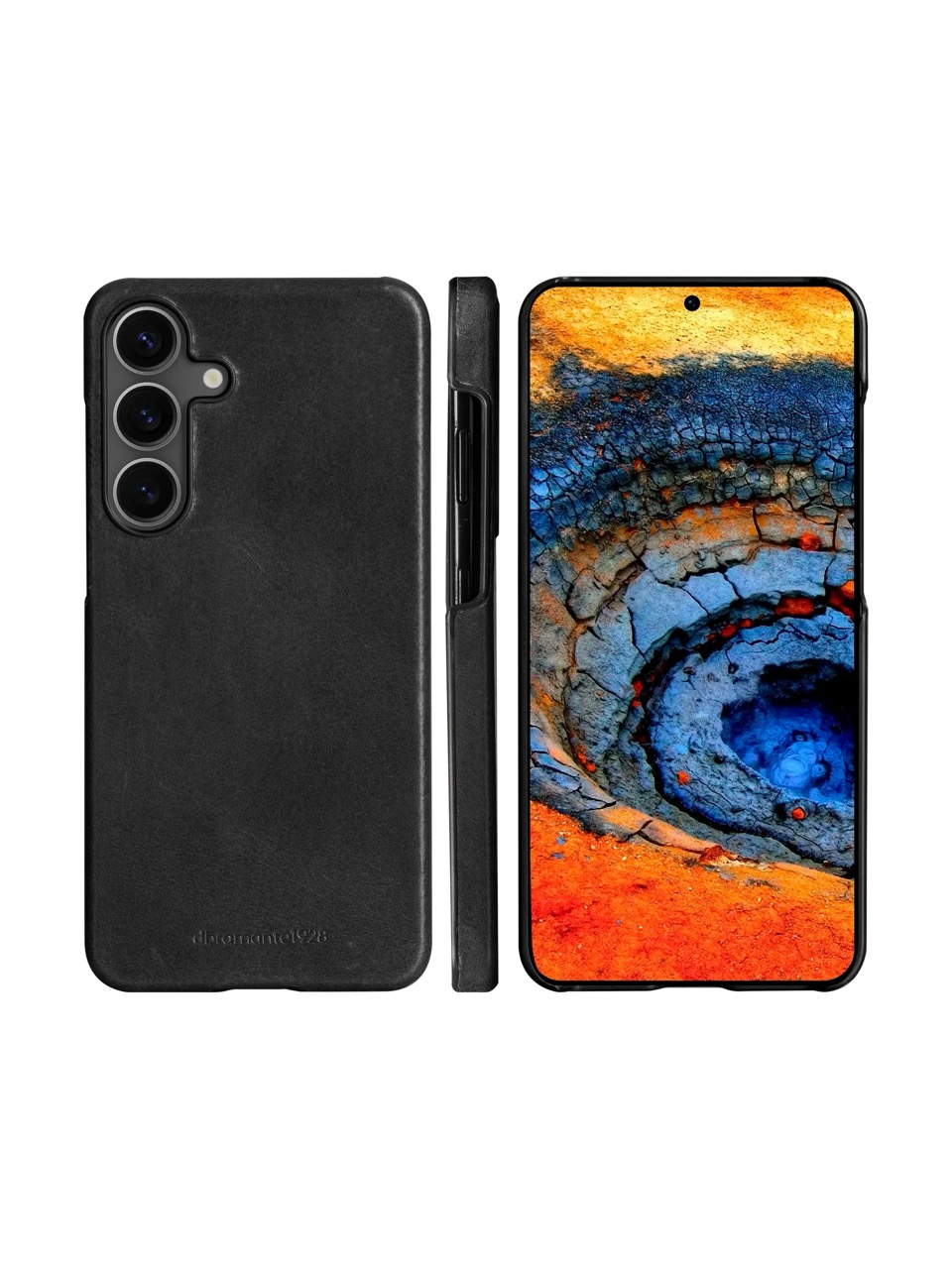 Samsung Galaxy S25  Plus 2in1 Wallet Case Echtleder Tasche mit RFID Schutz Lynge (LMSPGTBL6472) - Schwarz