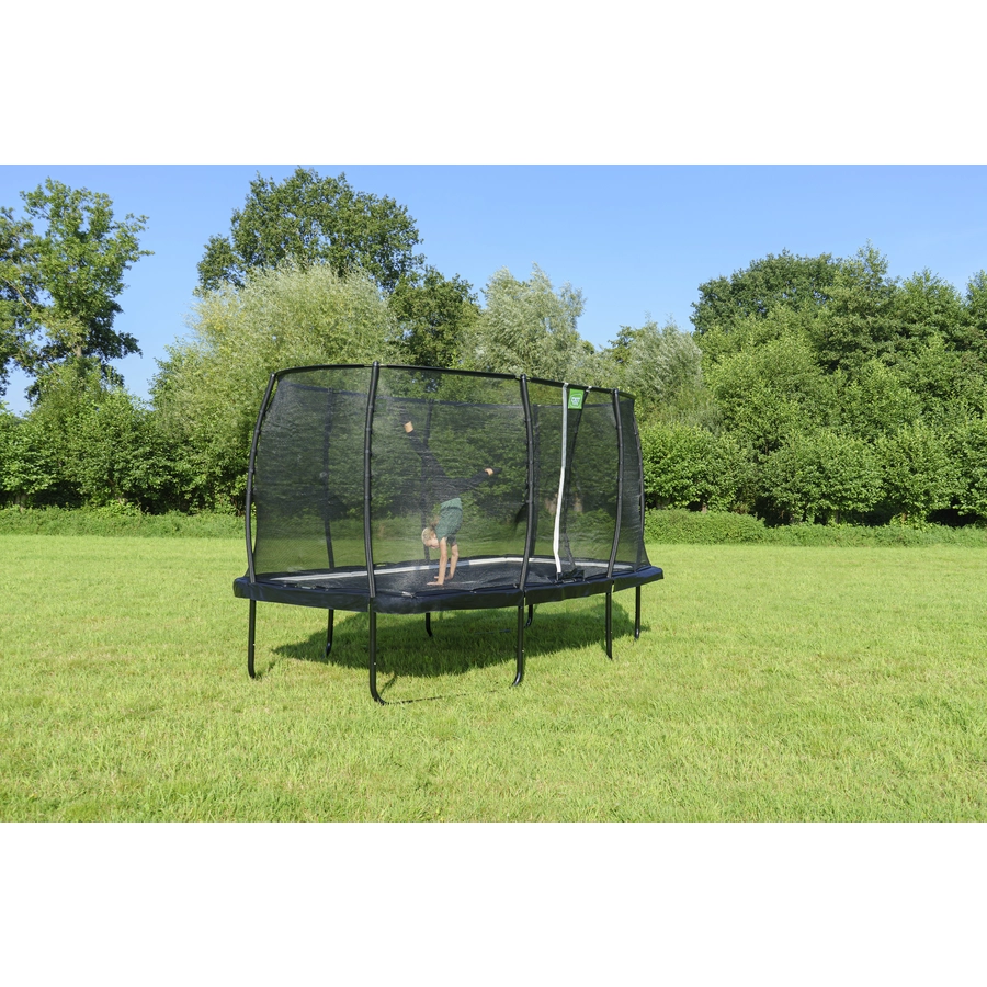 EXIT Allure Classic Trampolin 244 x 427 cm, schwarz