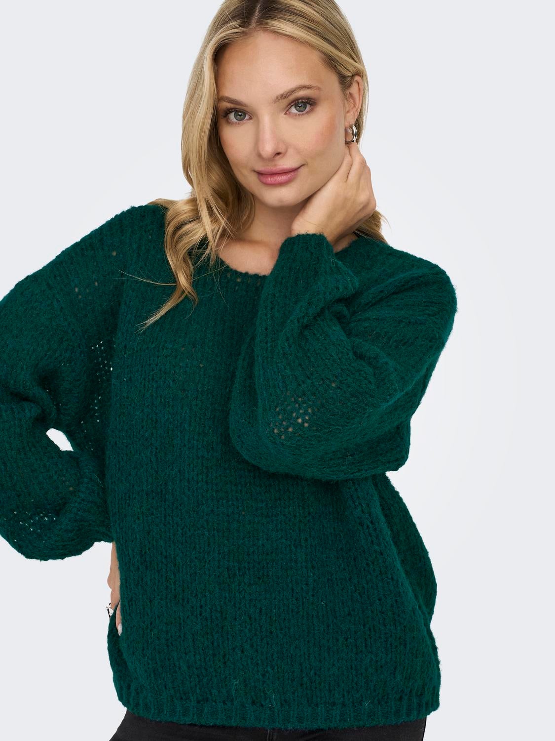 ONLNORDIC Strickpullover Dark Sea