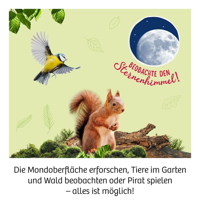 Fernrohr - Entdecke deine Welt