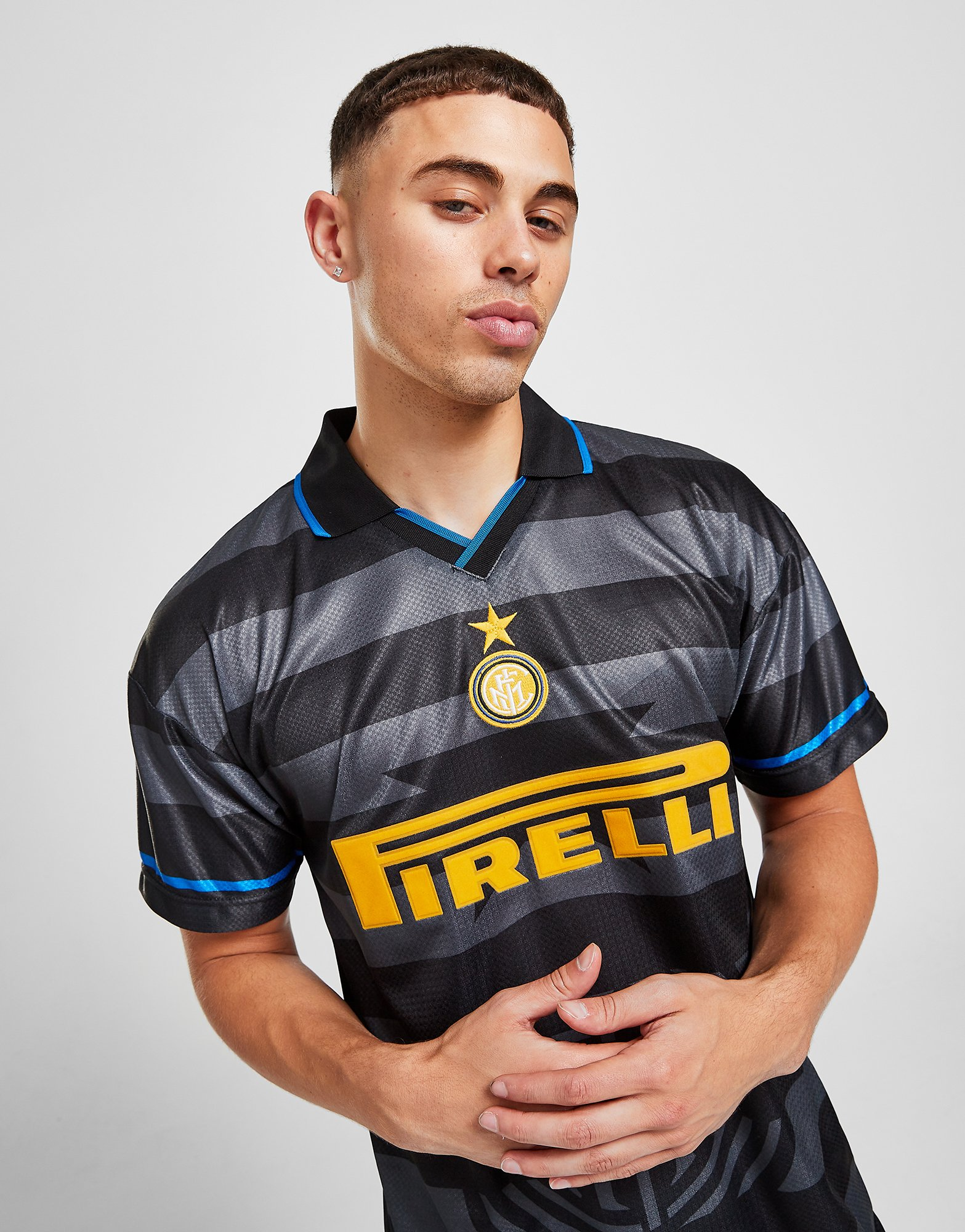 Score Draw Maillot Inter Milan '98 Rétro Match Extérieur