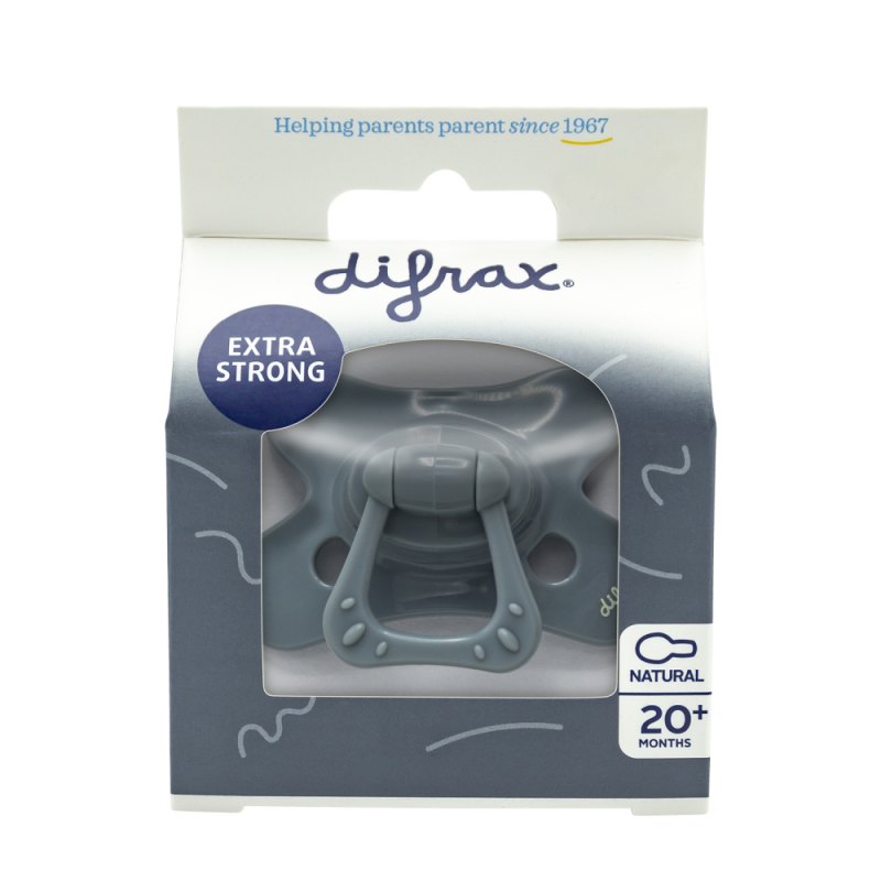 Difrax Fopspeen Natural 20+ M Uni Stone 1stuk