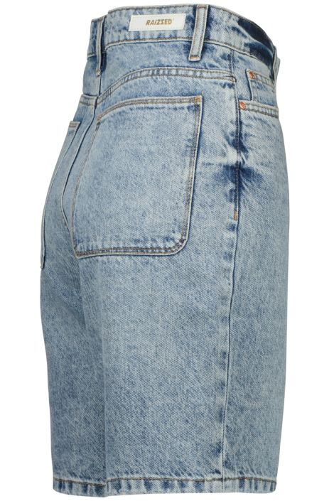Raizzed blauwe dames korte broek