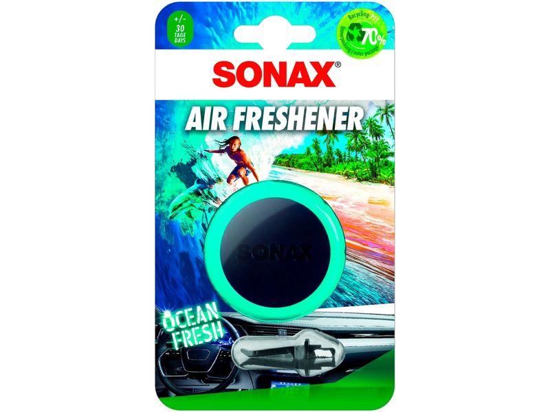 Sonax Air Freshener Ocean Fresh Für ein intensives, langanhaltendes Dufterlebnis