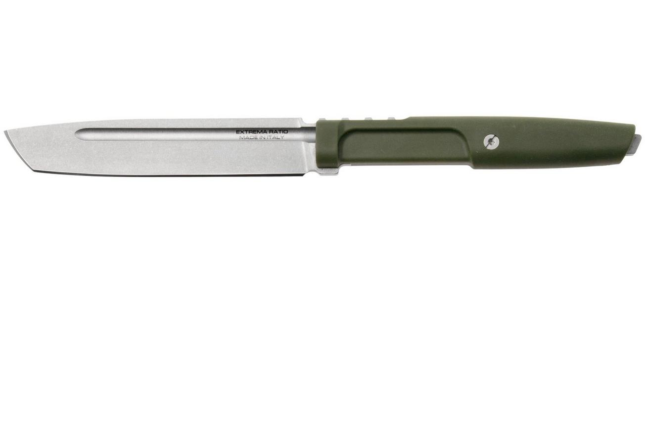 Extrema Ratio Mamba Ranger Green 04-1000-0477-GRN, vaststaand mes