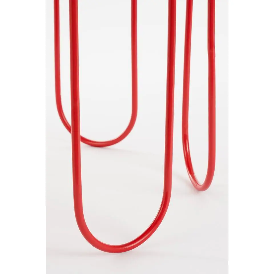 Mica Decorations Dione Bijzettafel - Set van 2 - H40 x Ø46 cm - Metaal