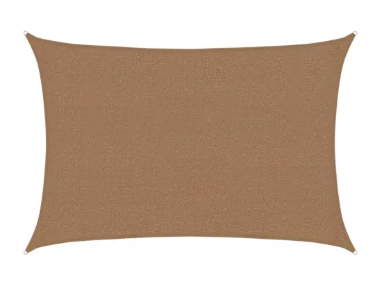 Voile d'ombrage 160 g/m² Taupe 2,5x3,5 m PEHD