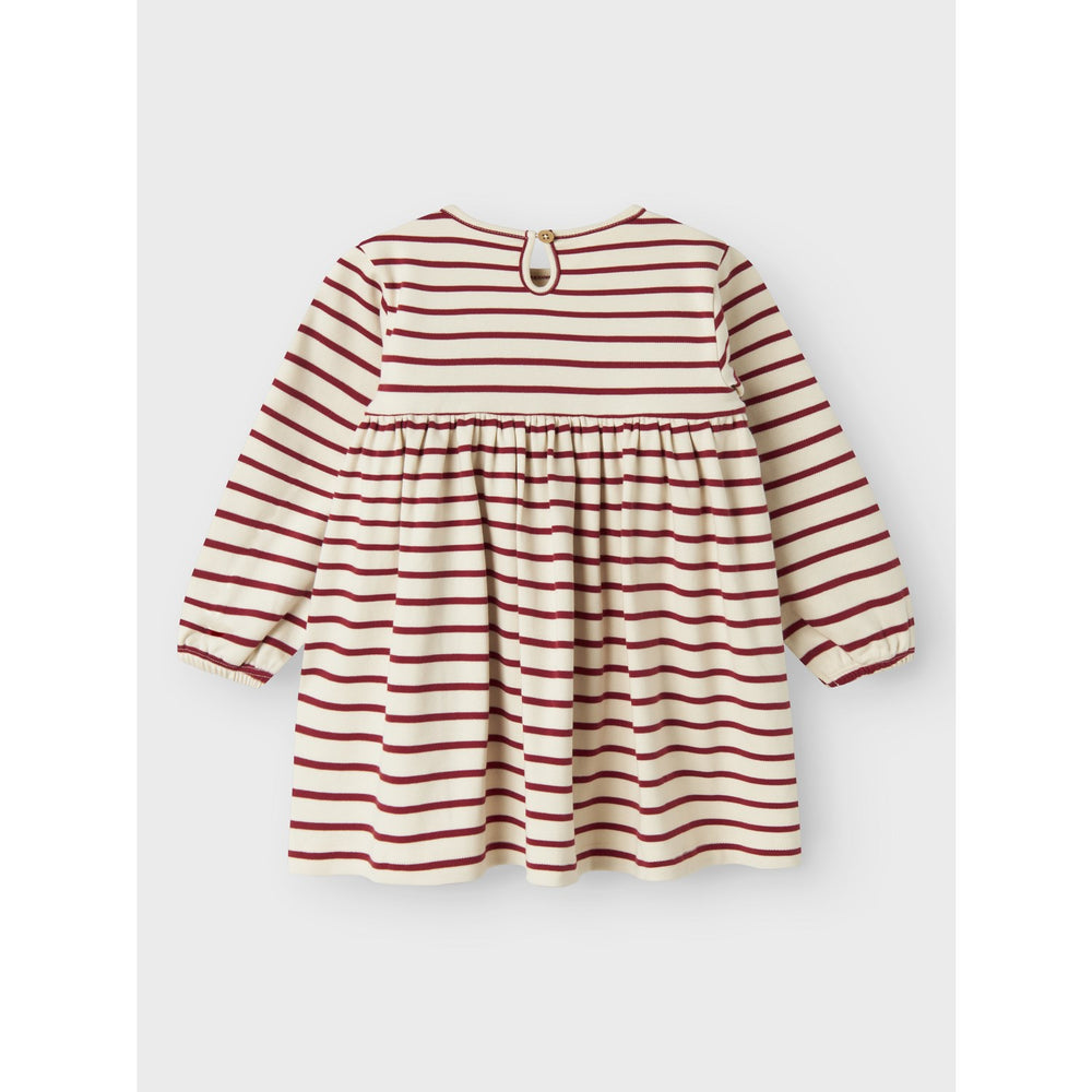 Køb Lil'Atelier Turtledove Red Dahlia Nmflimia Ls Loose Kjole Lil