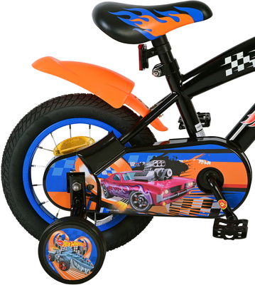 Hot Wheels Sykkel 12 Tommer, Svart