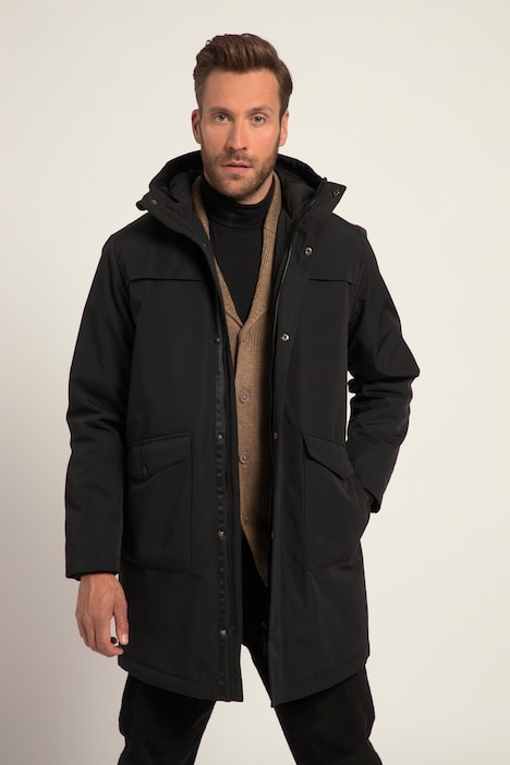 Parka, Kapuze, viele Taschen