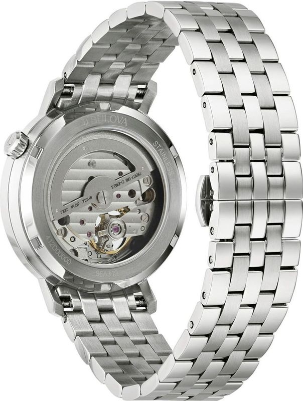Bulova - 96A319 - Polshorloge - Groen - RVS - Automatisch
