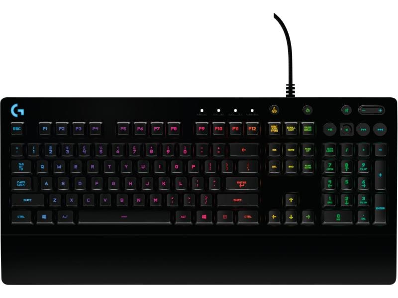 Logitech Gaming-Tastatur G213 Prodigy Gaming- und Allround-Tastatur mit RGB-Beleuchtung