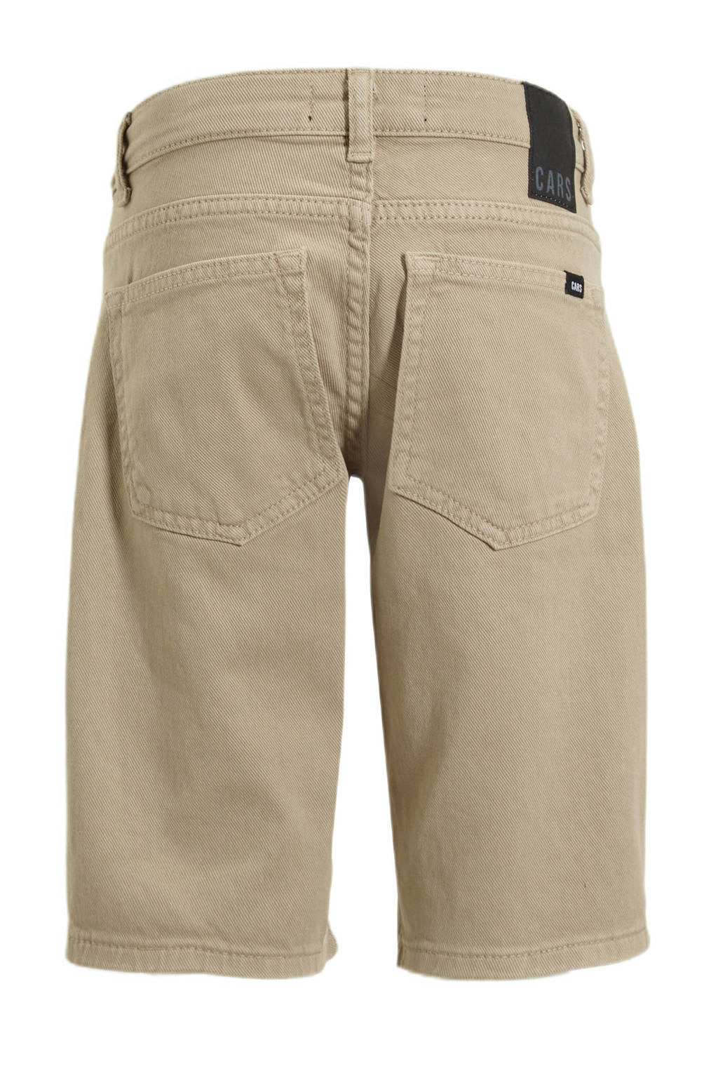 Cars slim fit casual short BLACKER ecru