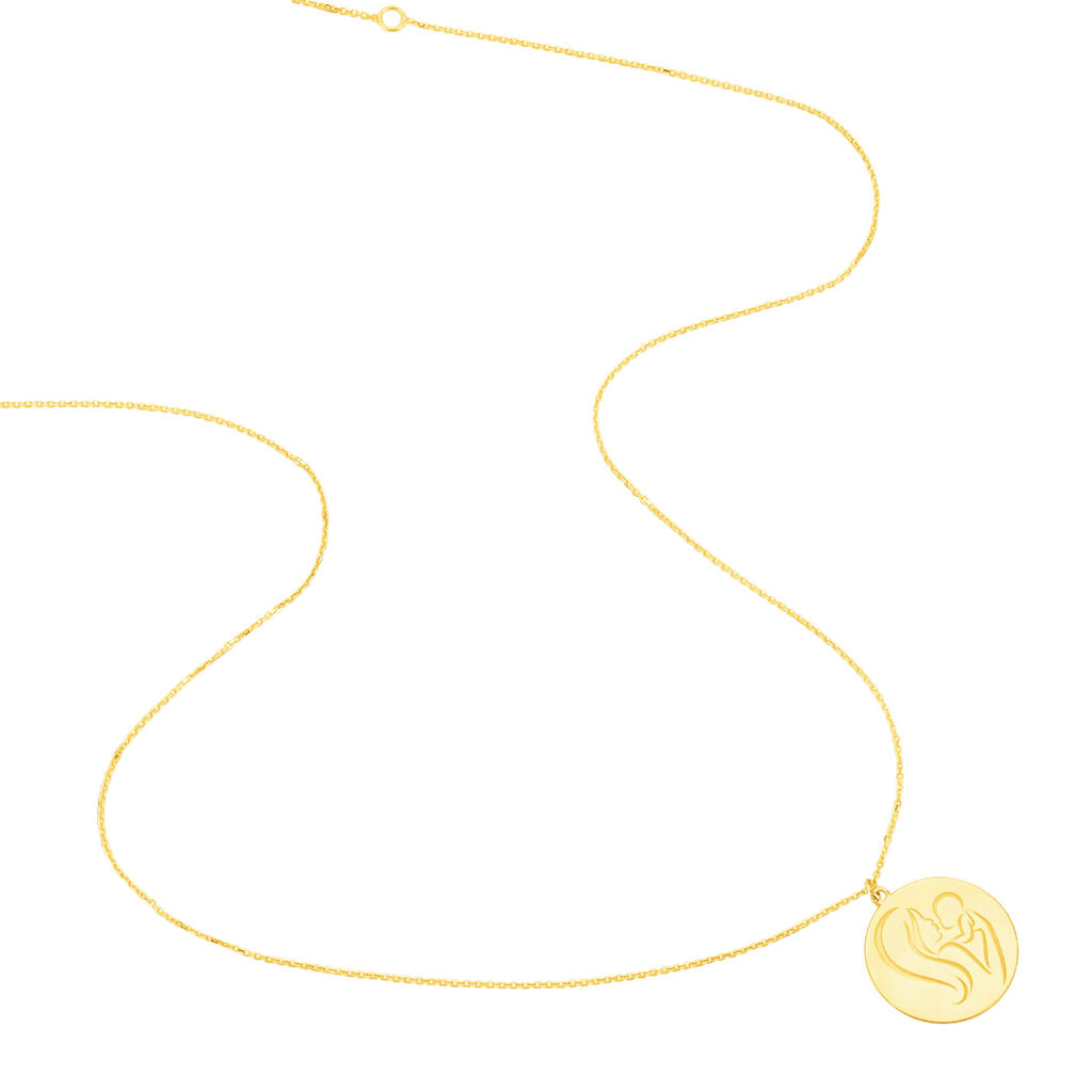 Collier Cobeia Maille Forcat Or Jaune
