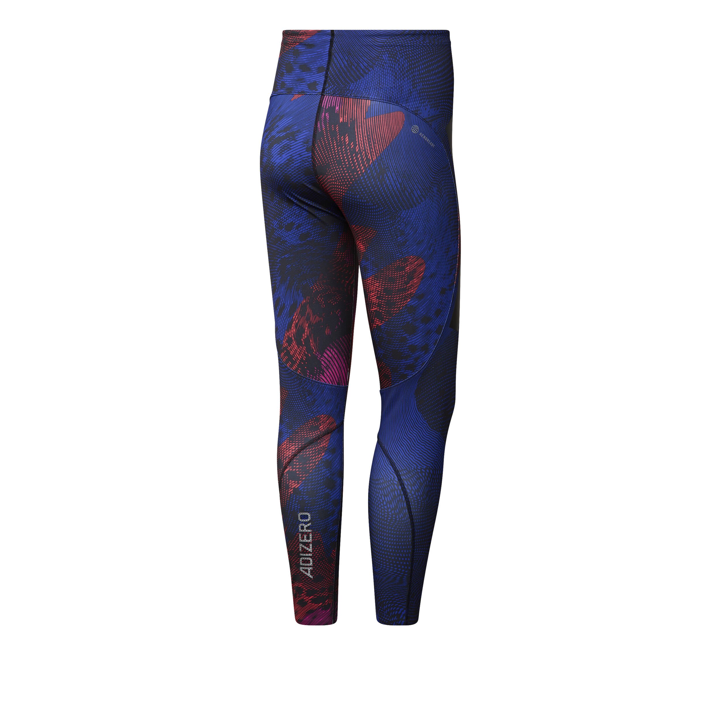 adidas Adizero All Over Print Collant De Course Femmes - Multicouleur