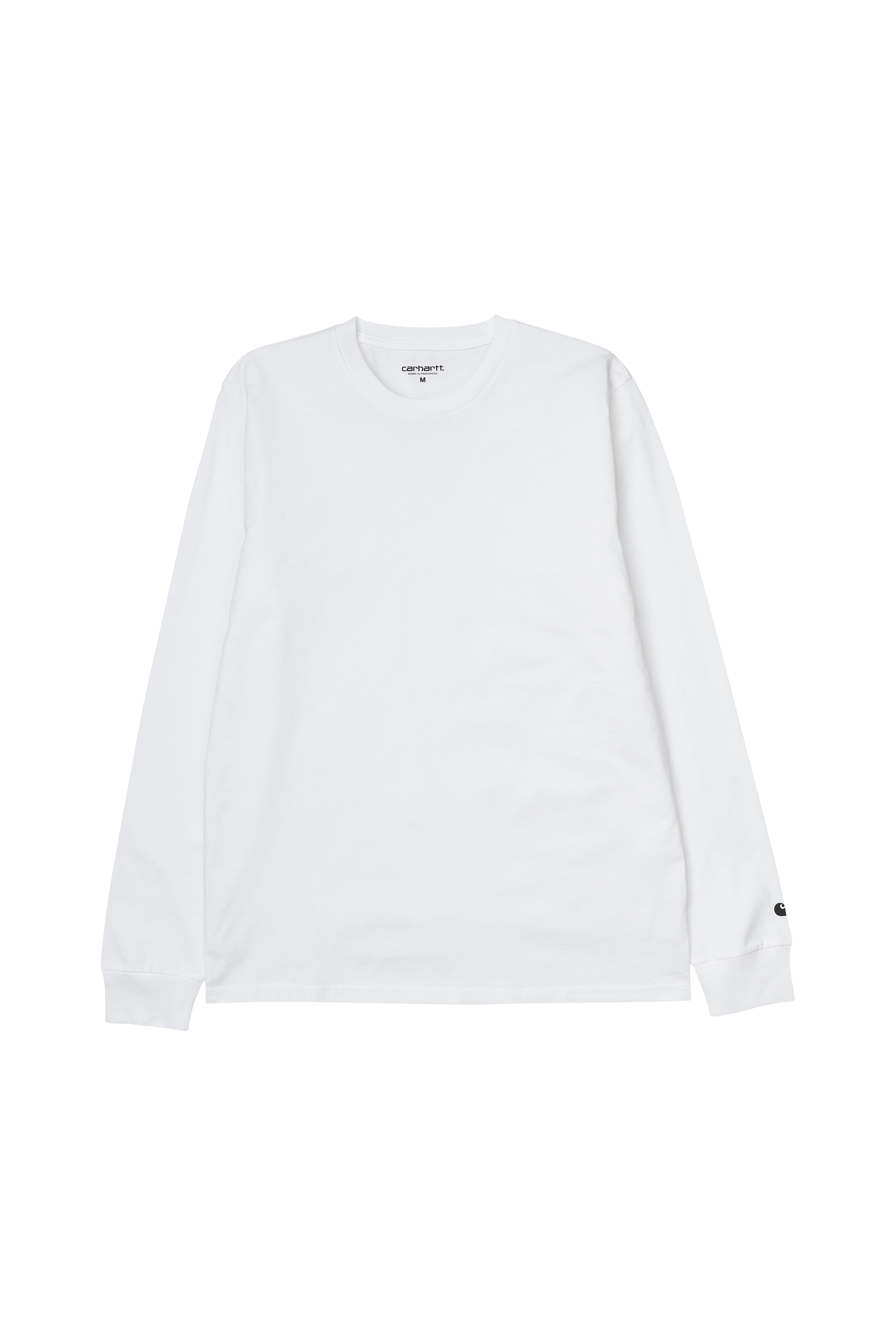 CARHARTT WIP T-shirt L/S BASE  Blanc