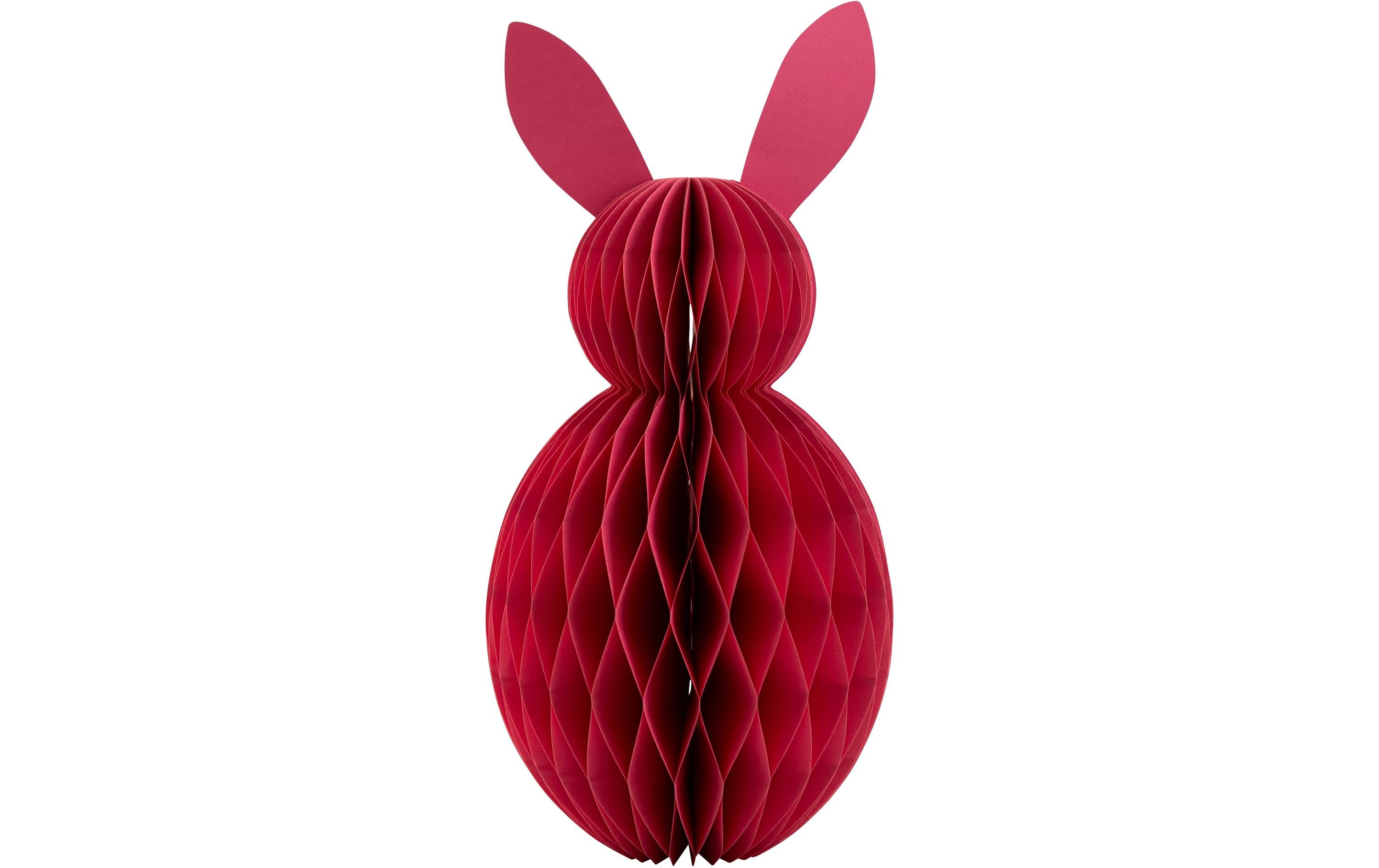 Hase 40 cm, FuchsiaOsterhase aus Papier