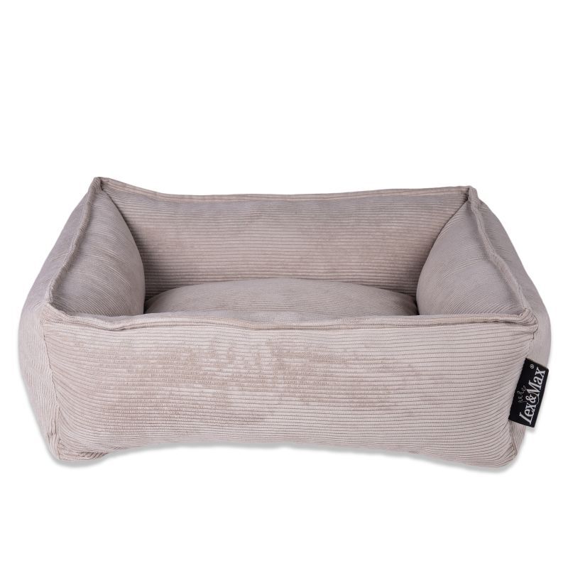 Lex & Max Chicago - Hondenmand - Zand - 55x70x20 cm - S