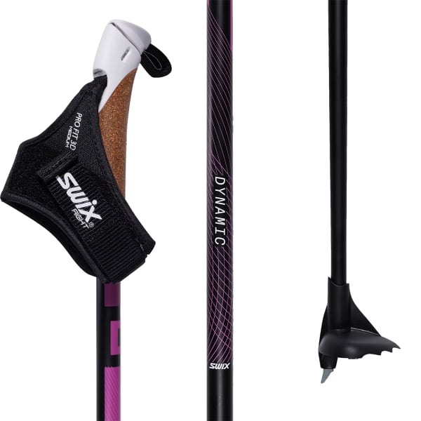 Bâton ski de fond SWIX DYNAMIC D3 POLE PINK