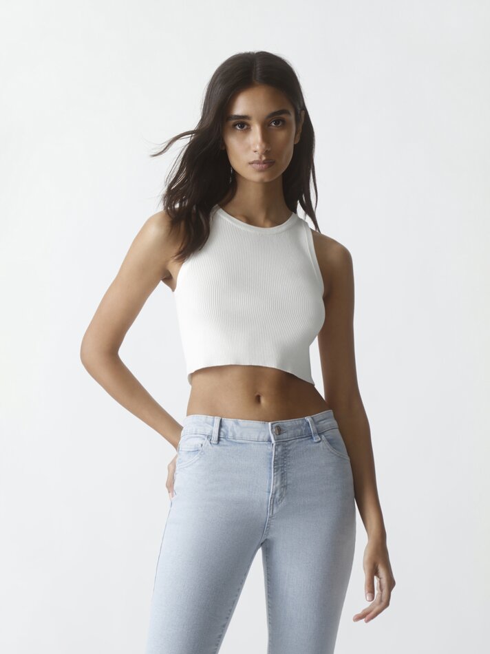 Calça jeans skinny - Petrol