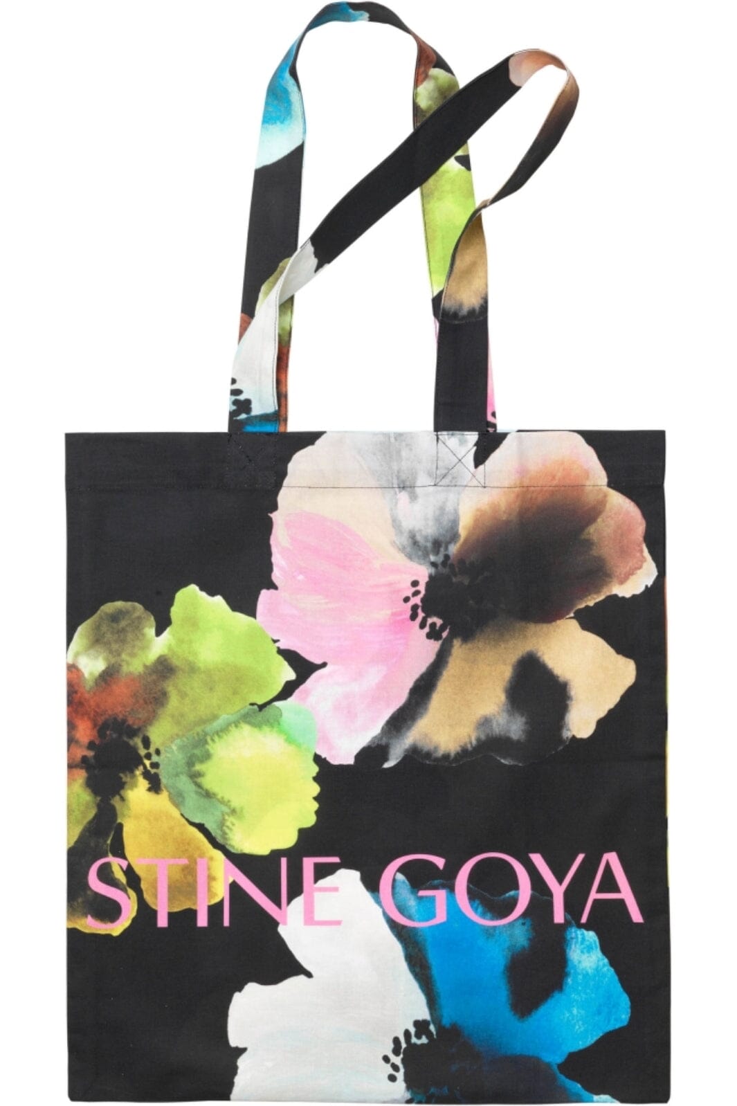 Stine Goya Cotton Tote, 2285 Tote Bags watercolor bloom
