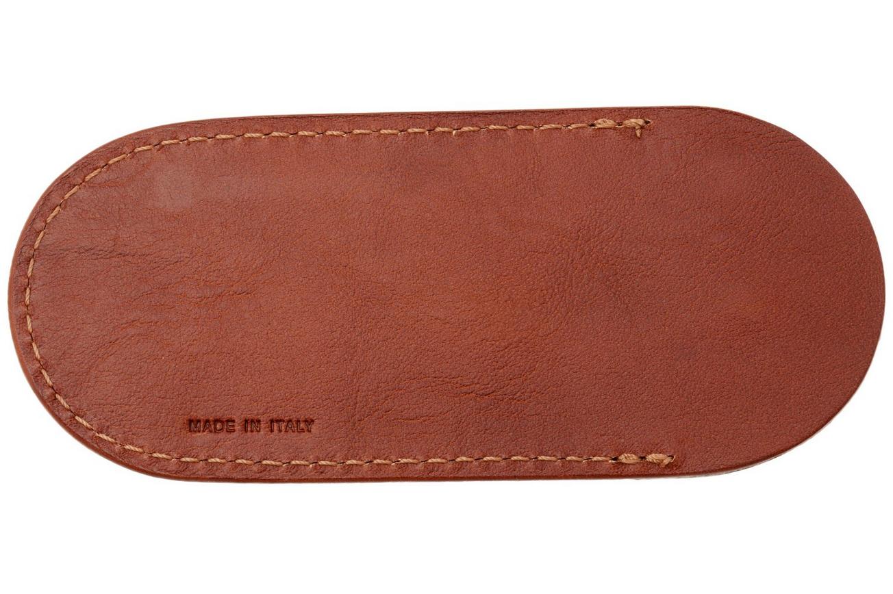 Knivesandtools Leather Sheath, Cognac, Large, schede