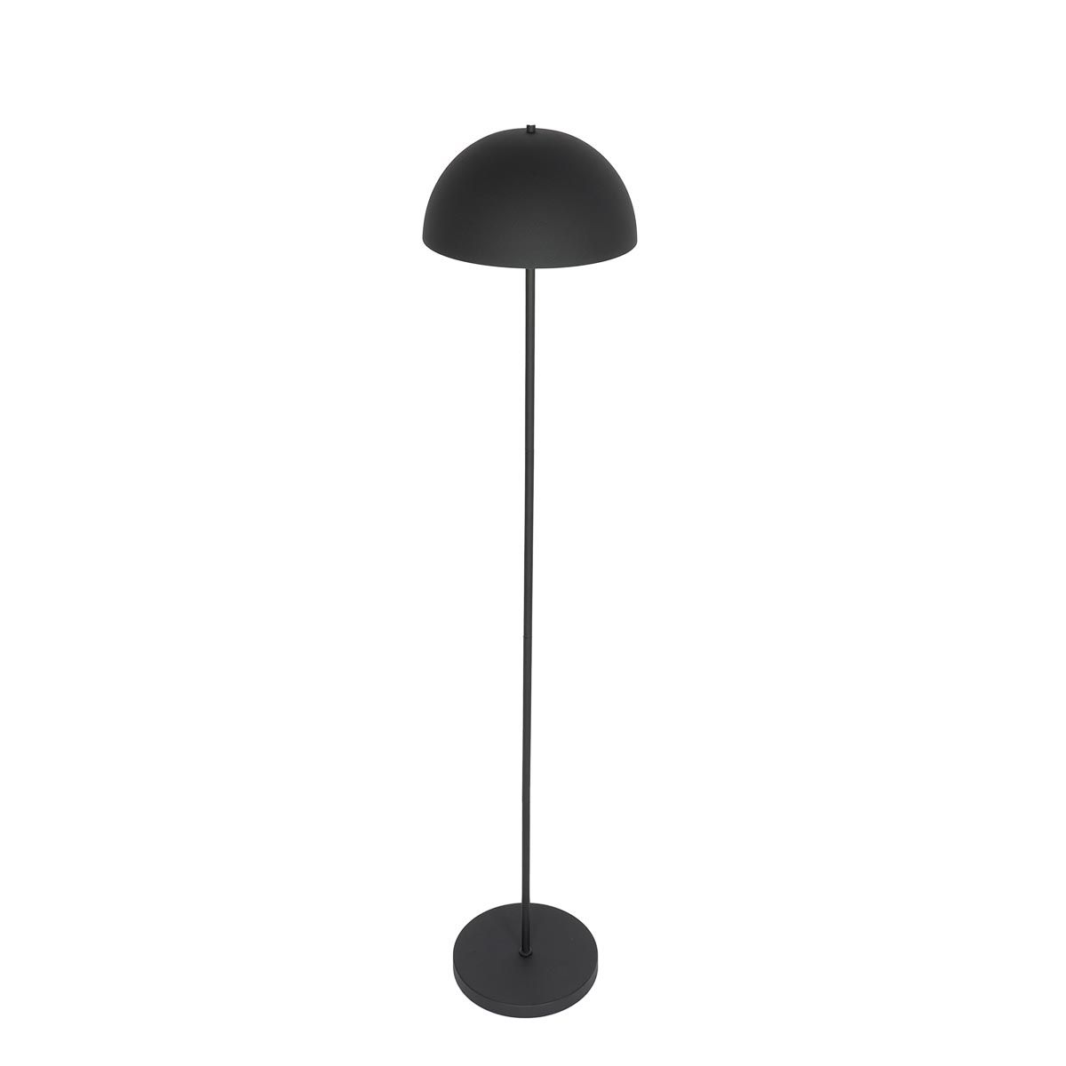 Buiten vloerlamp mushroom zwart oplaadbaar 3-staps dimbaar - Keira