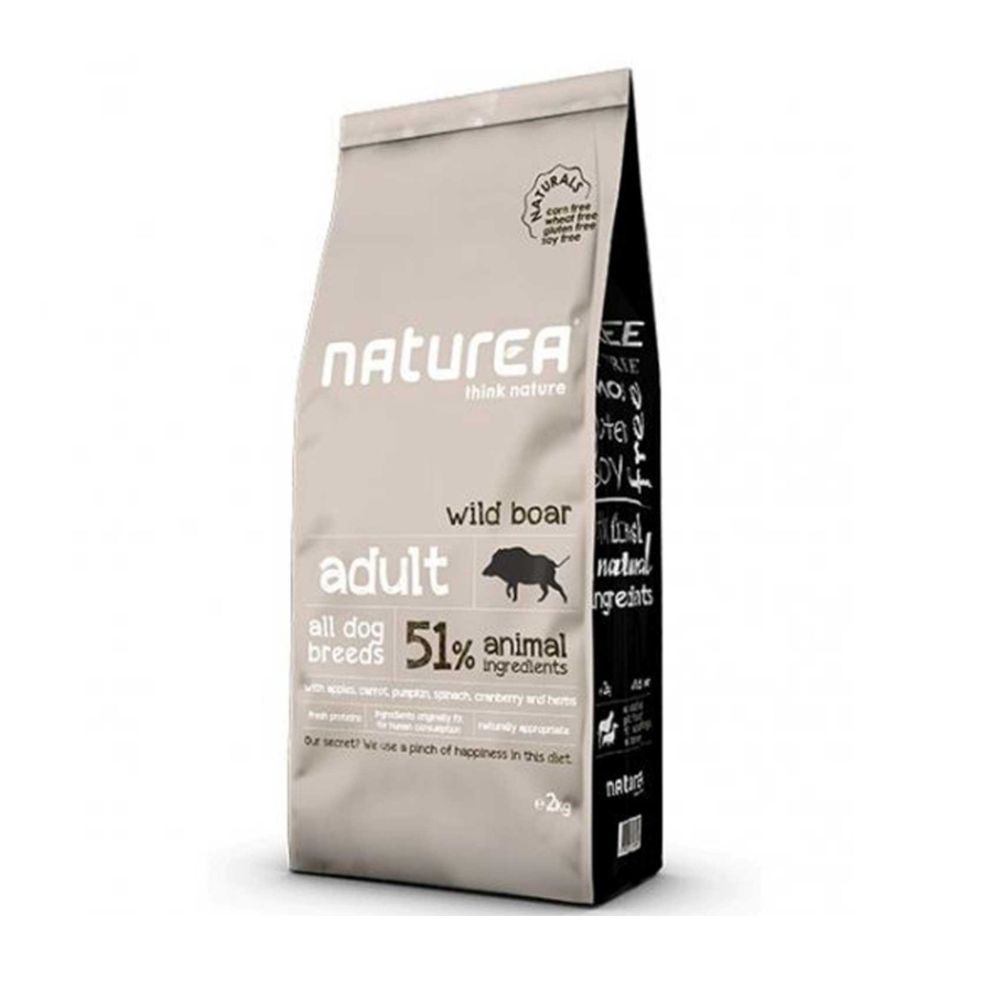 Ração Naturea Adult Think Nature para Cães com Sabor de Javali Selvagem