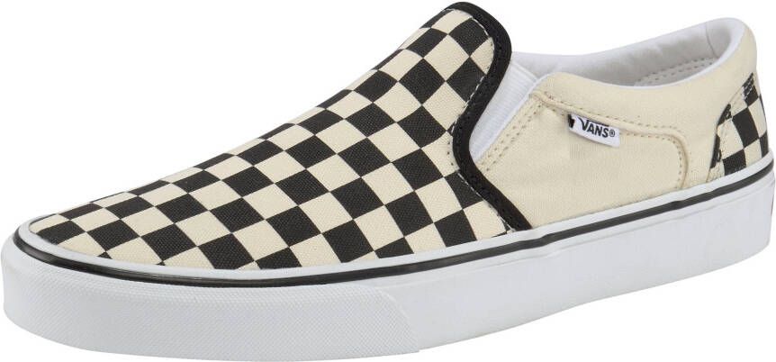 Vans Slip-on sneakers Asher van textielen canvasmateriaal