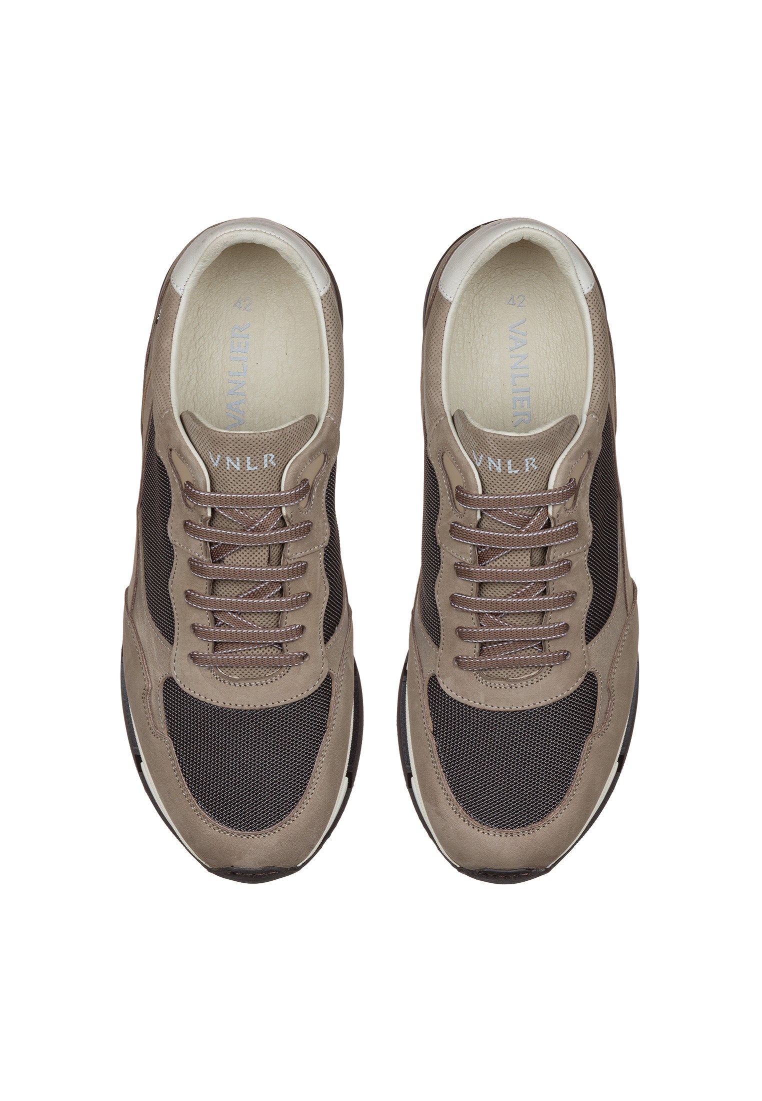 Taupe combi Romeo sneaker
