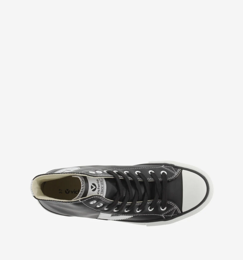 TRIBU DOBLE CONTRAST MID BOOTNEGRO