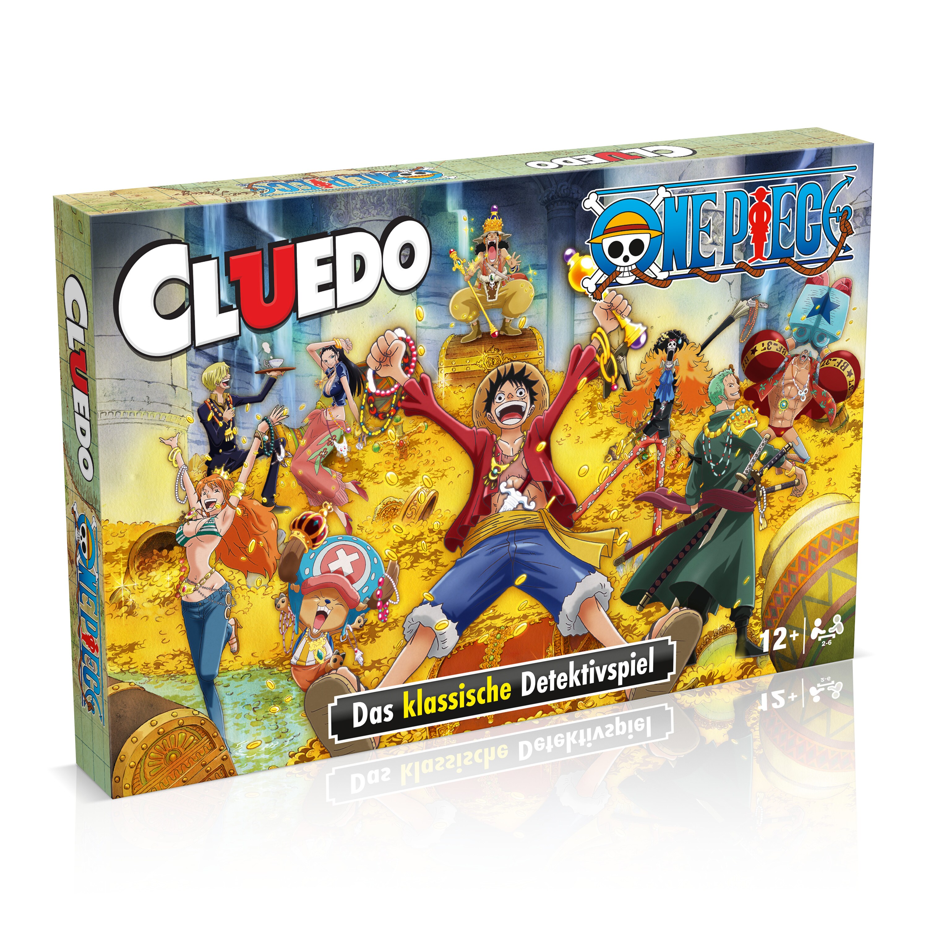 Cluedo - One Piece inkl. Ruffy Strohhut Spiel Gesellschaftsspiel Brettspiel deutsch
