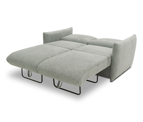 DOMO collection Schlafsofa 2-Sitzer »Helsinki«, grau
