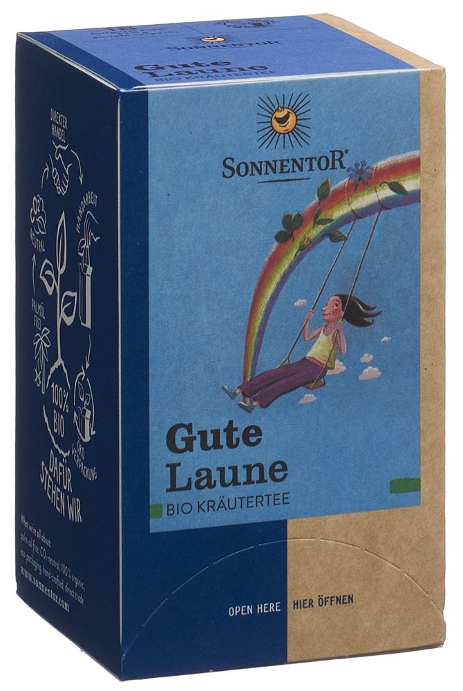 SONNENTOR Gute Laune Kräutertee<br>18 × 1.5 g, Beutel, BIO