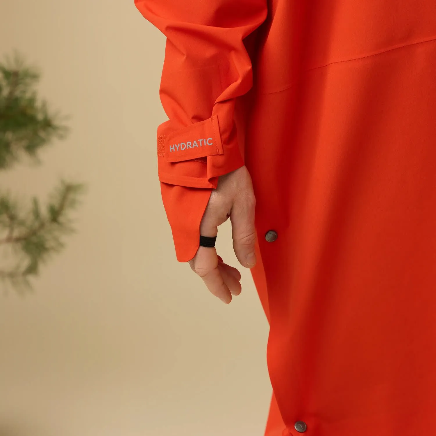 Fjällräven Hoja Rain Fox Poncho Flame Orange