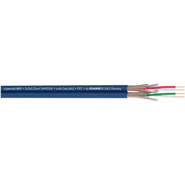 Sommer Cable Peacock AES/EBU Blue