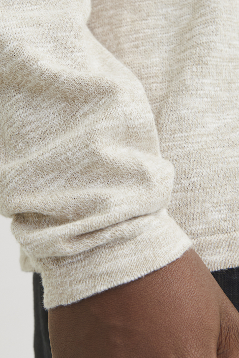 Jack & Jones beige heren trui