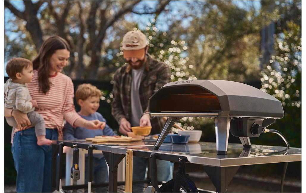 Pizzaofen Koda 2 / schwarz<br>Gasbetriebener Outdoor-Pizzaofen
